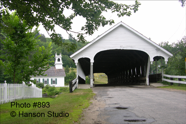Stark, NH - Stark Bridge - Front - Summer